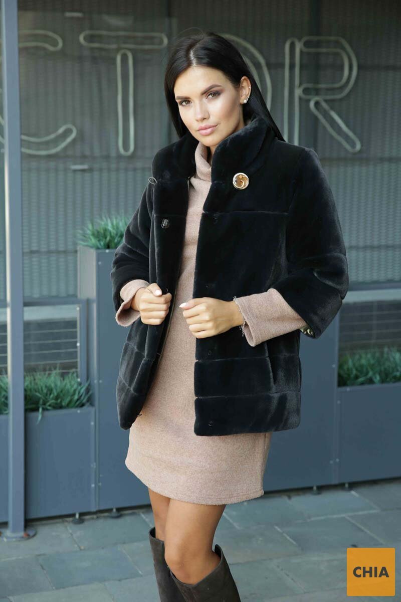 Шуба из искусственного меха