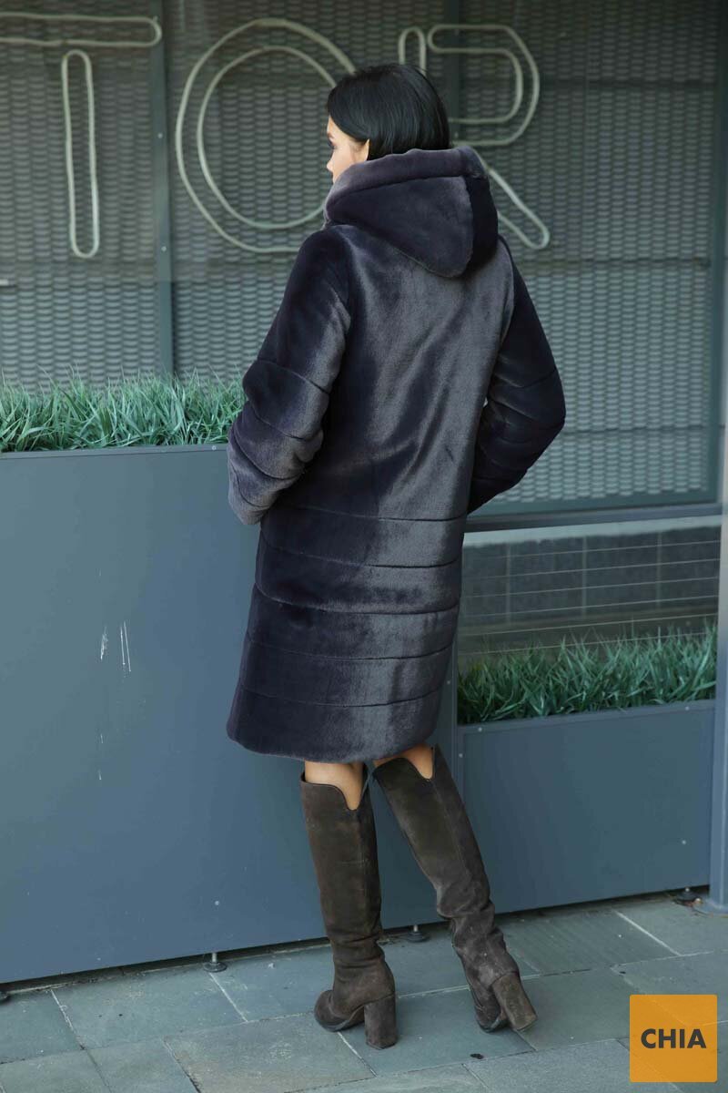 Шуба из искусственного меха