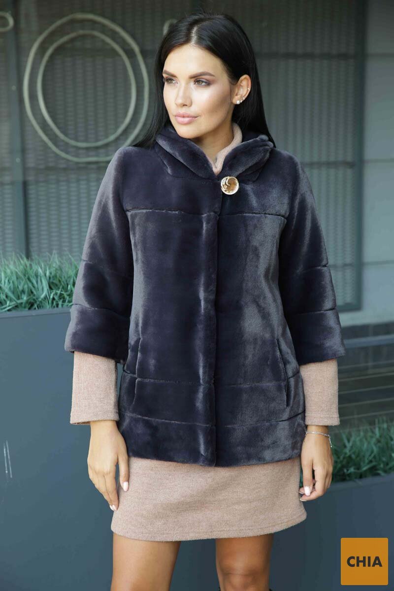 Шуба из искусственного меха