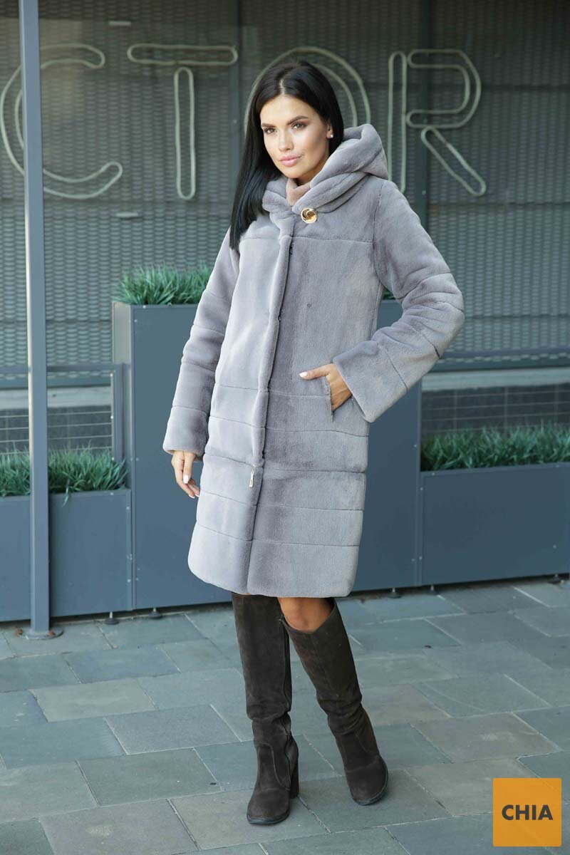 Шуба из искусственного меха