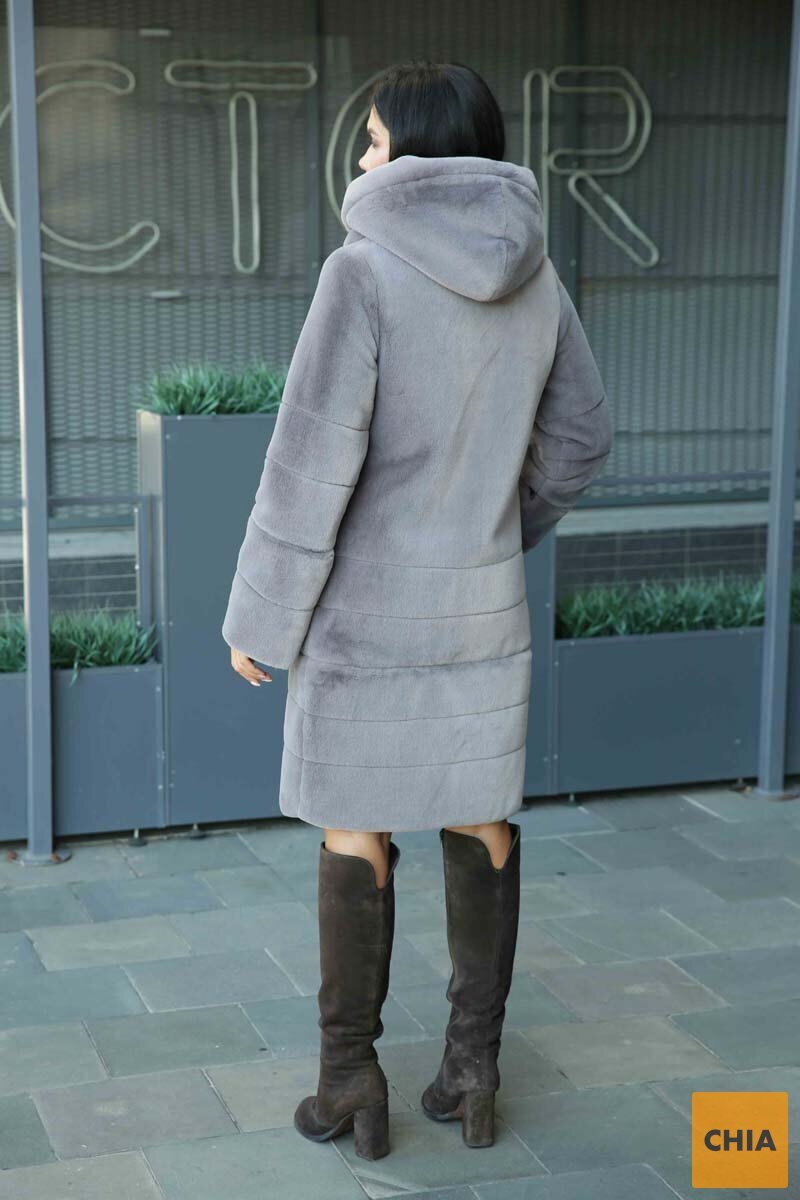 Шуба из искусственного меха