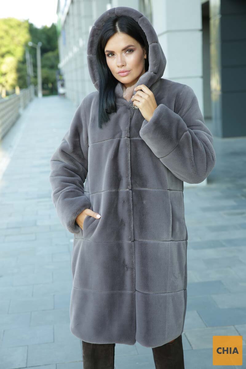 Шуба из искусственного меха