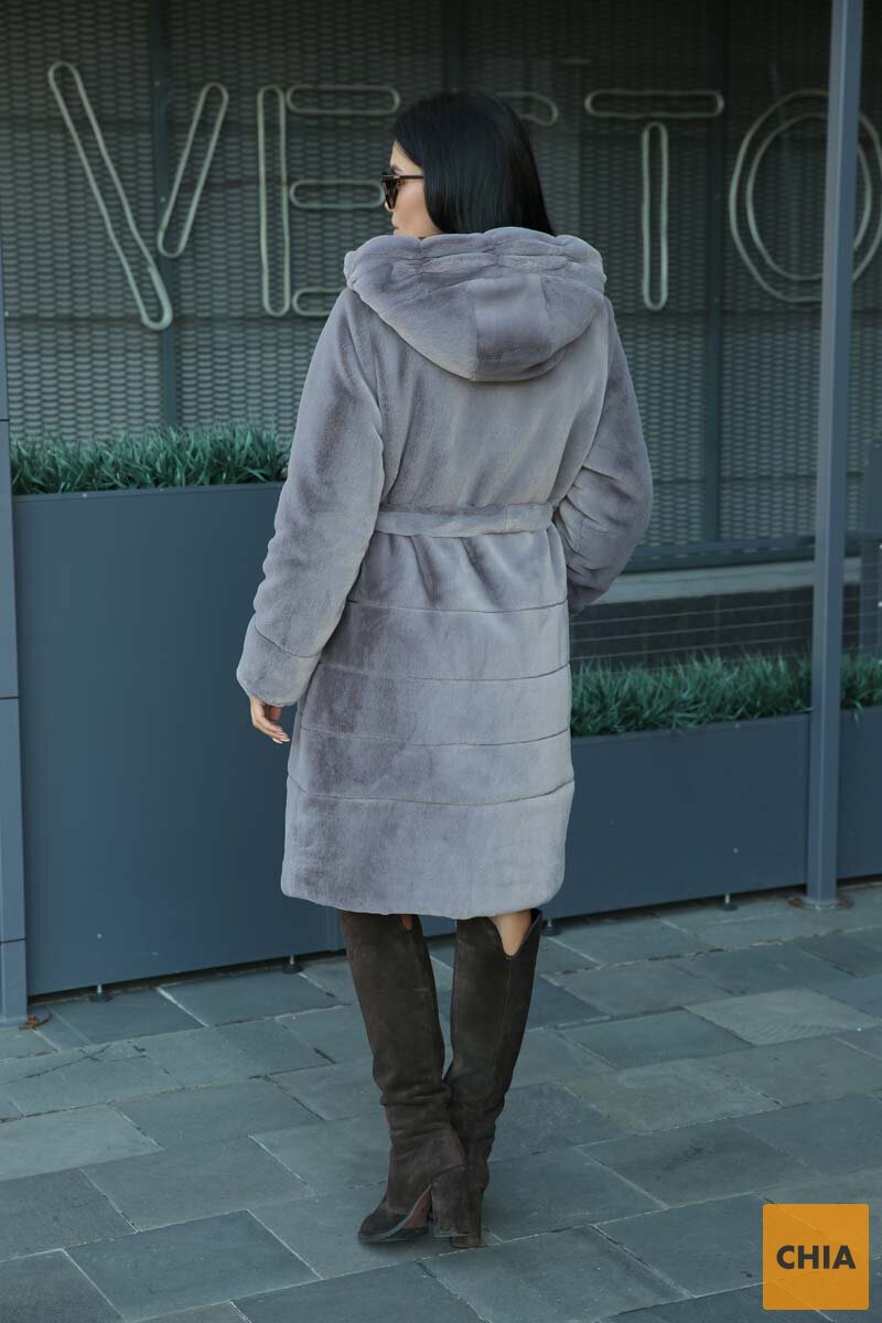 Шуба из искусственного меха