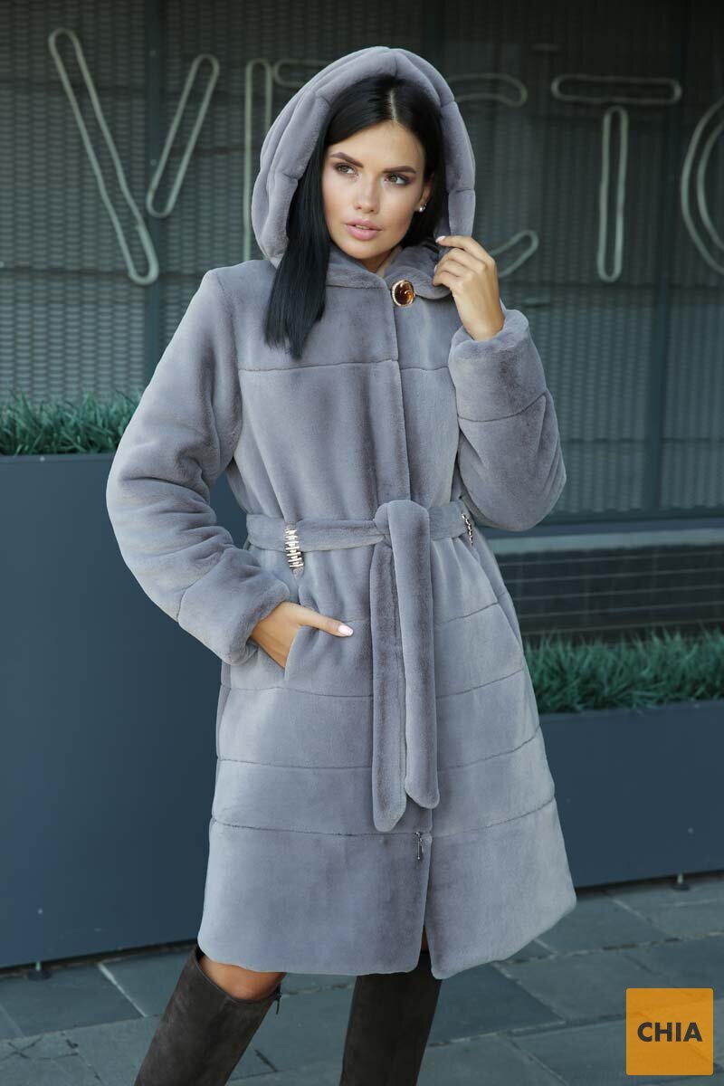 Шуба из искусственного меха