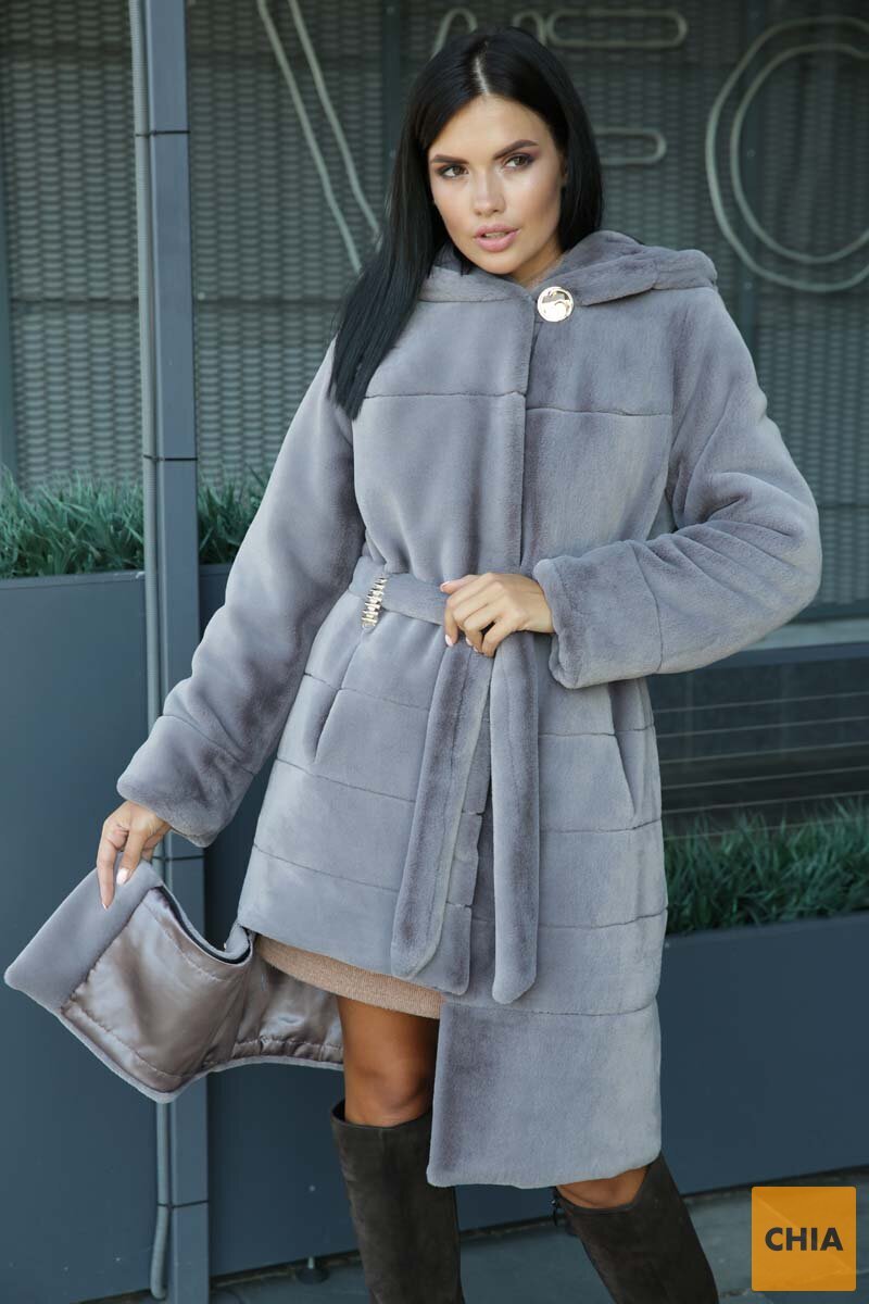 Шуба из искусственного меха