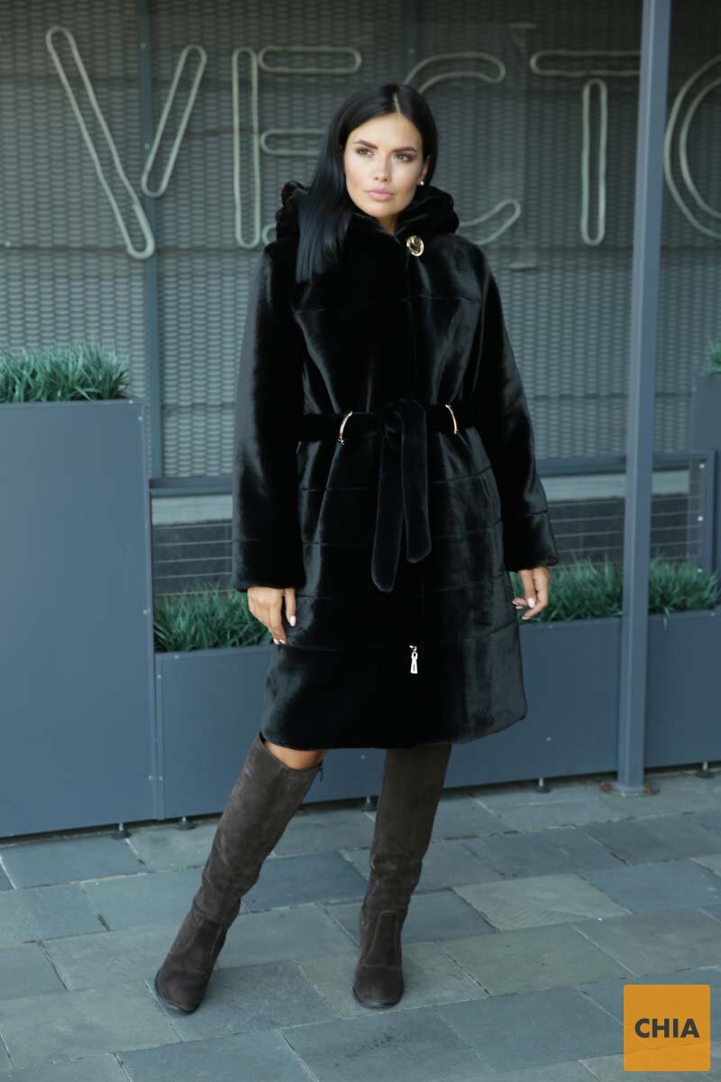 Шуба из искусственного меха