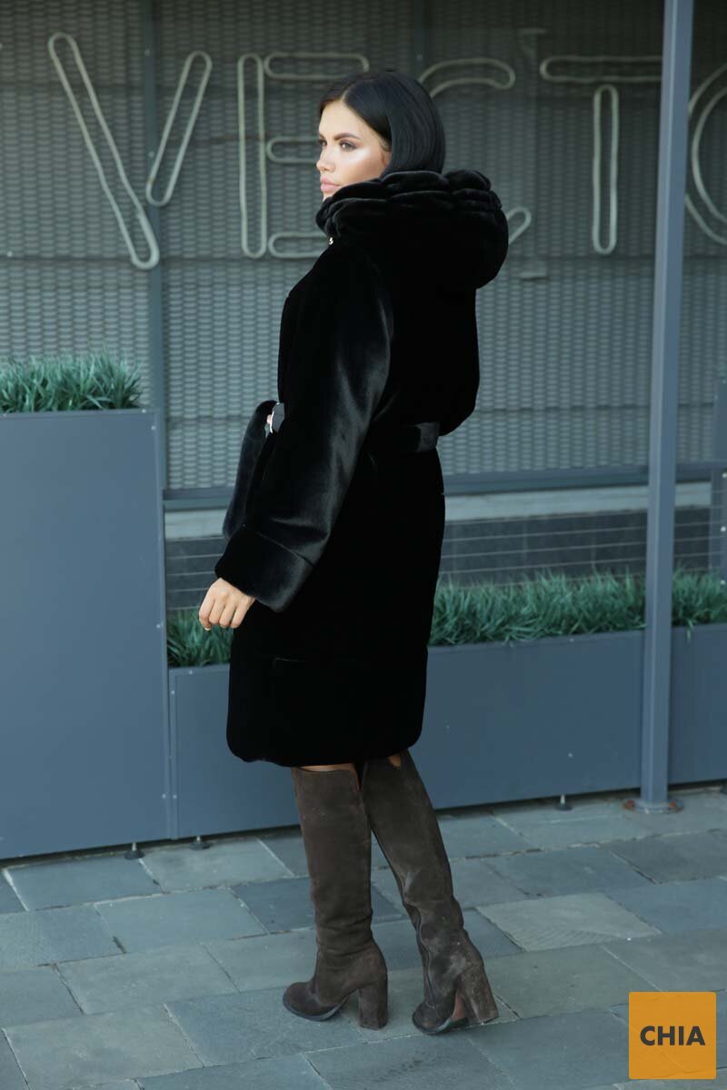 Шуба из искусственного меха