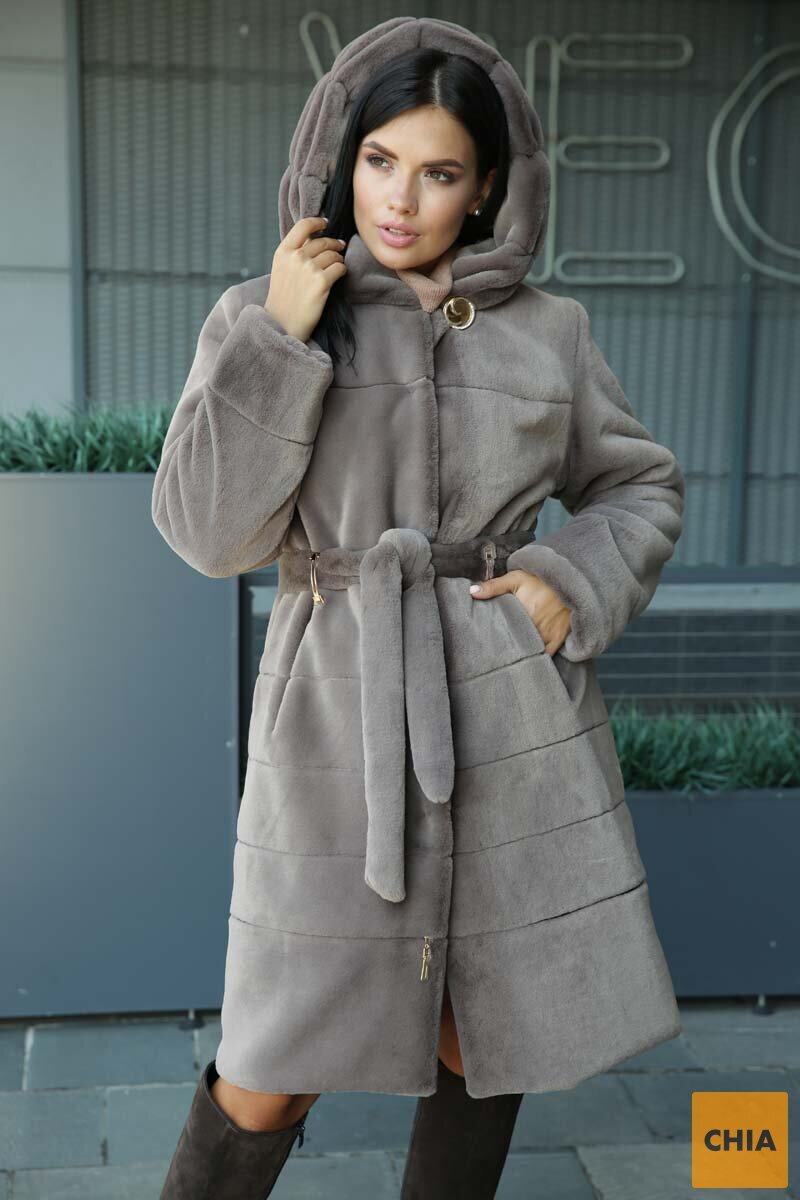 Шуба из искусственного меха