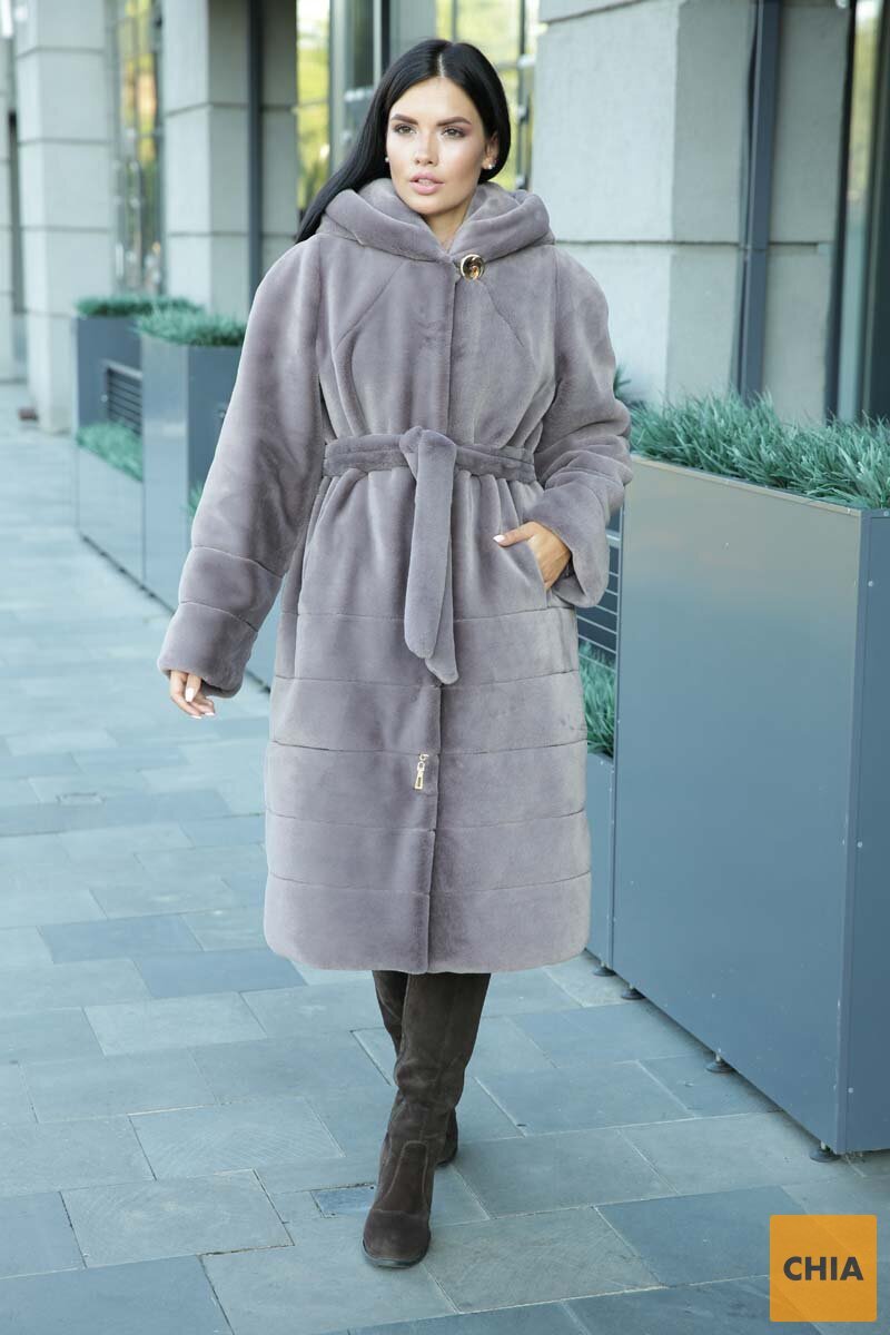 Шуба из искусственного меха