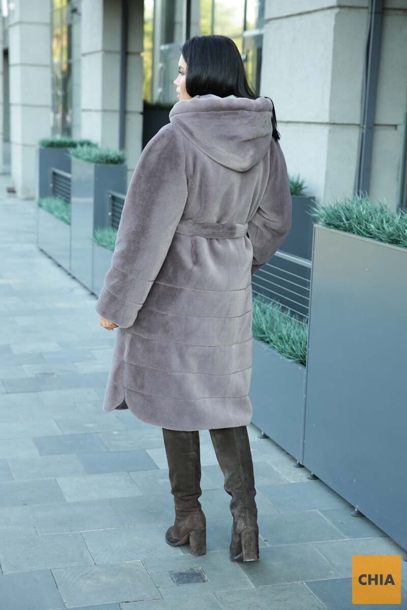 Шуба из искусственного меха