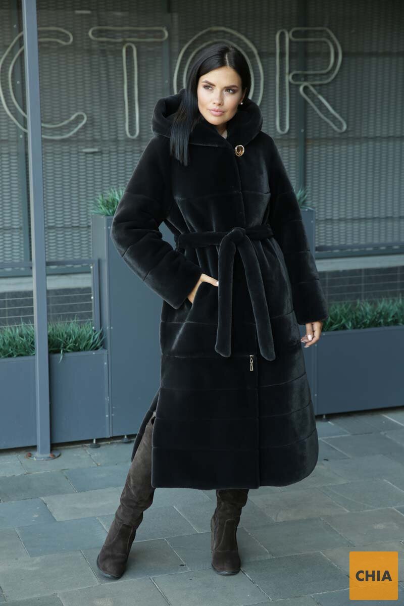 Шуба из искусственного меха