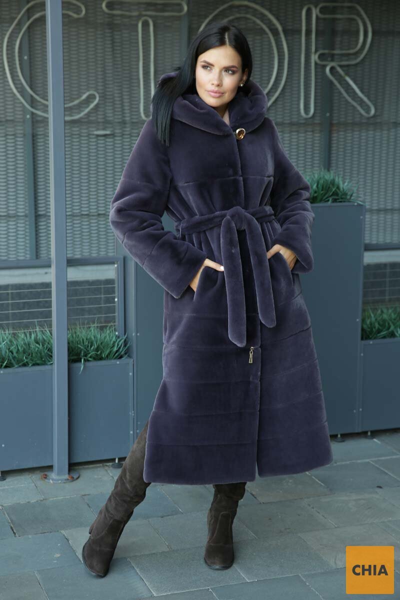 Шуба из искусственного меха