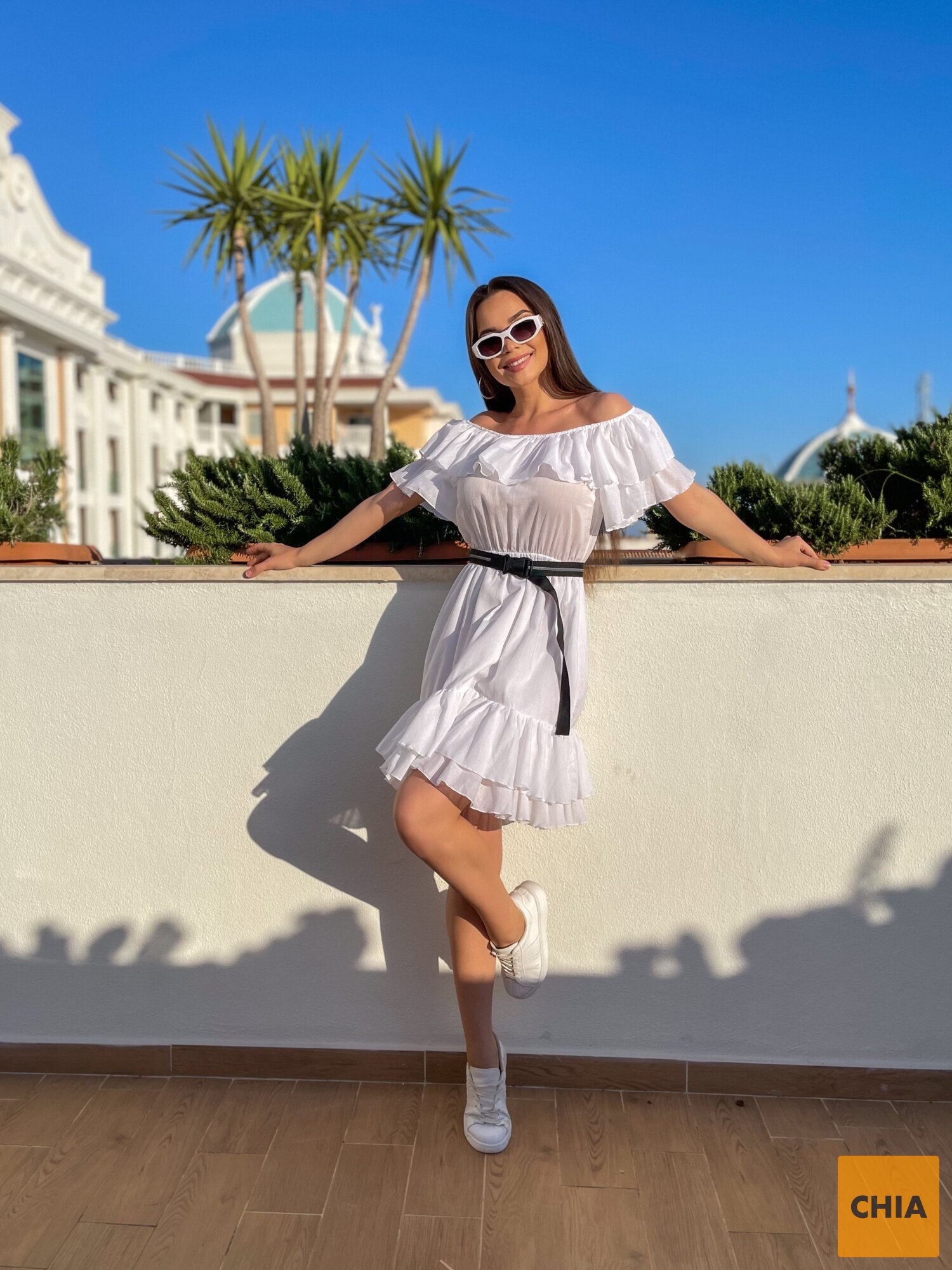 Сарафан из белого батиста "PERFECT"