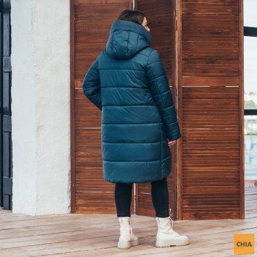 МОДА ОПТ: Куртка женская удлиненная зимняя 71 - фото 10