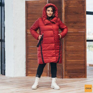 МОДА ОПТ: Куртка женская удлиненная зимняя 71 - фото 15