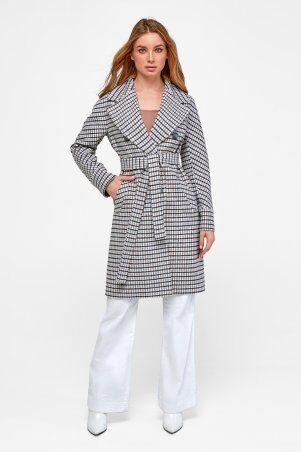 Пальто Келли лапка синий