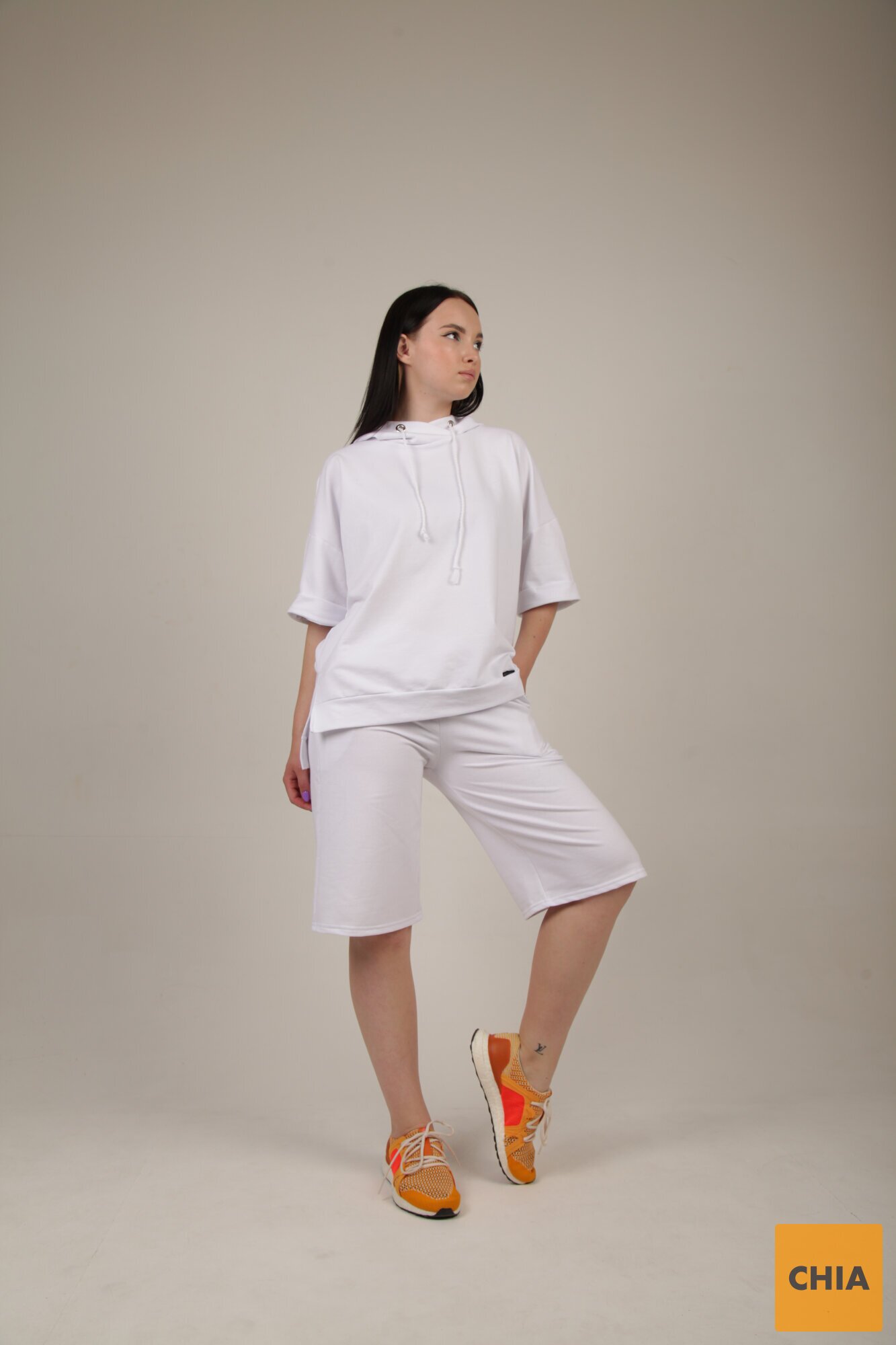 Костюм шорты и худи