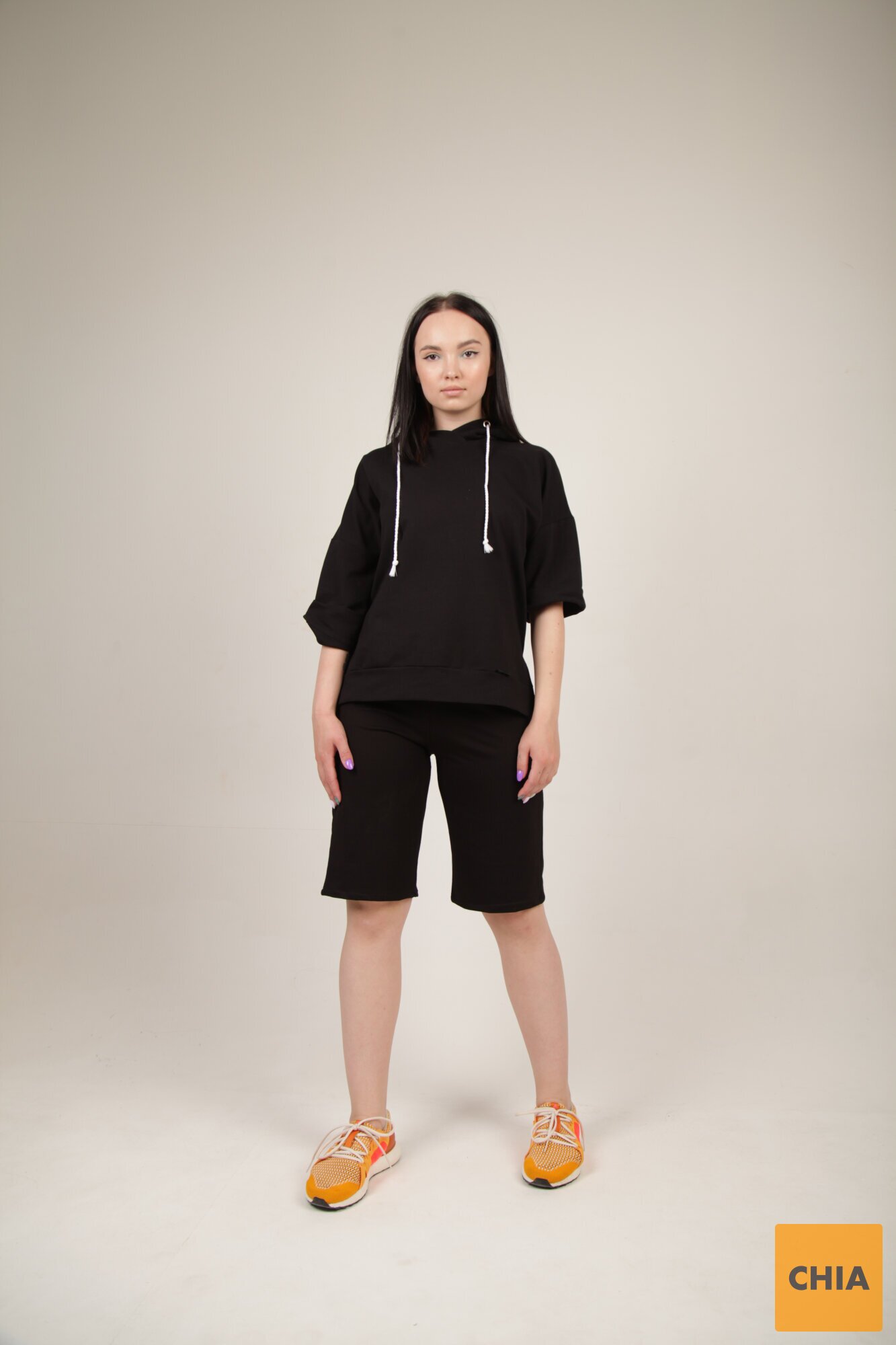 Костюм шорты и худи