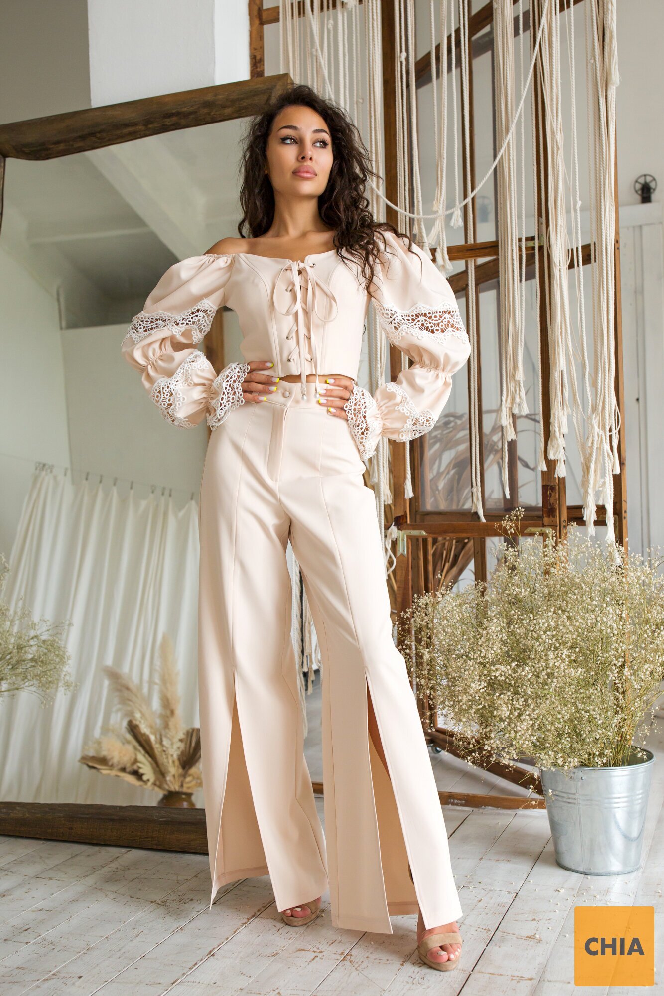 Костюм (Брюки + Топ)