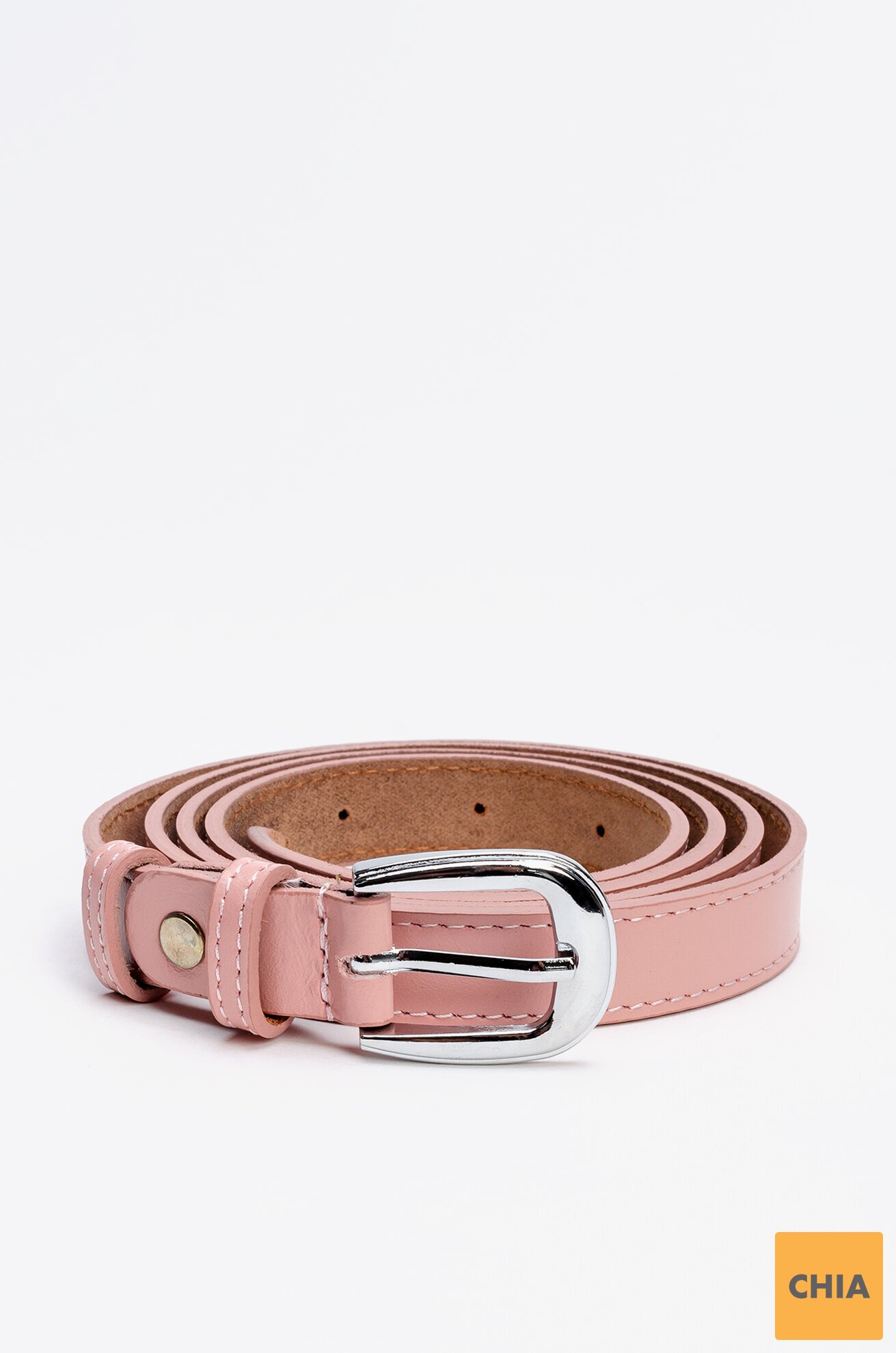 Ремень женский персиковый 3015 Украина 95-110(р)