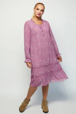 Miledi: Платье Кармен розовый 101619 - фото 1