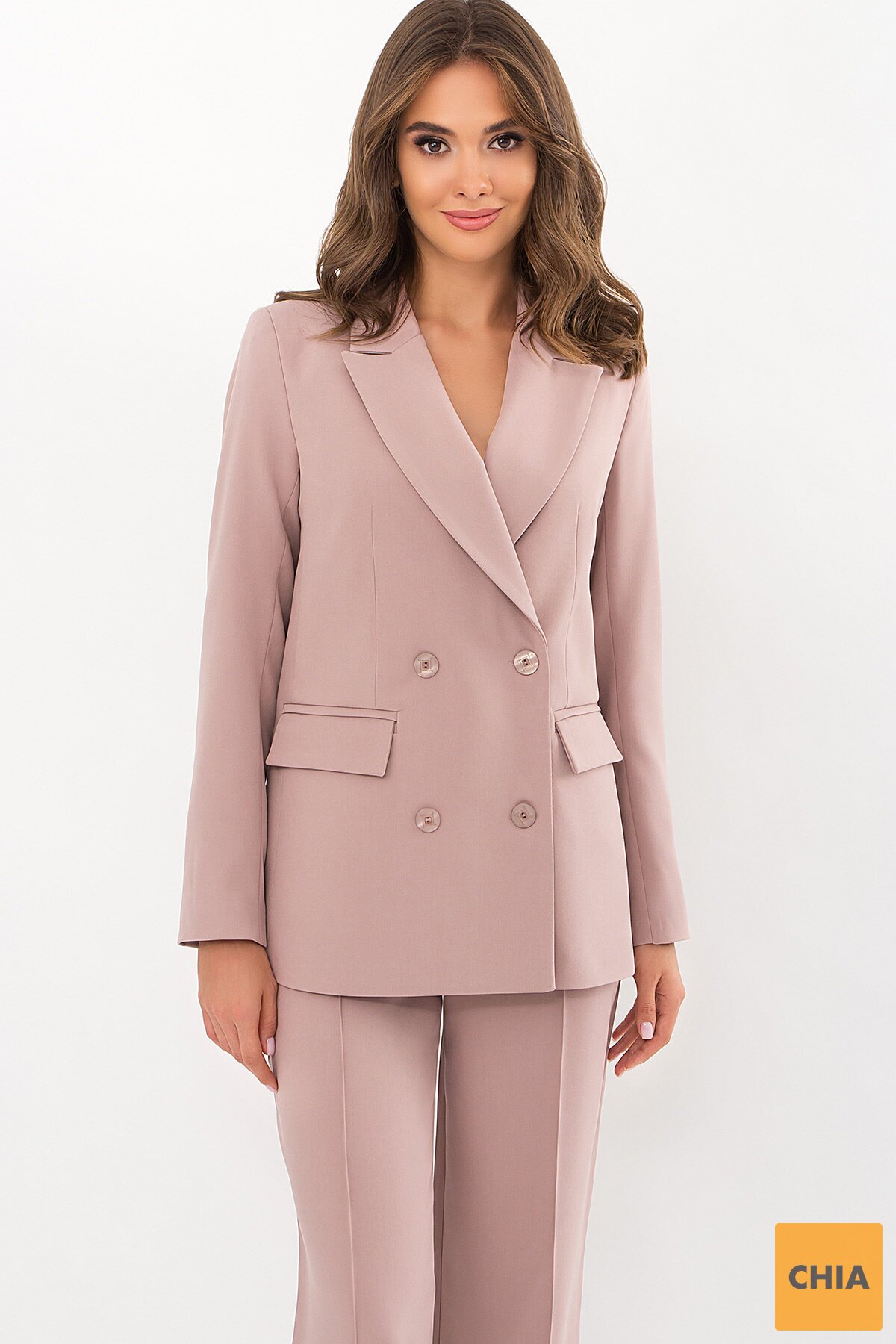 Пиджак Элейн д/р св.лиловый