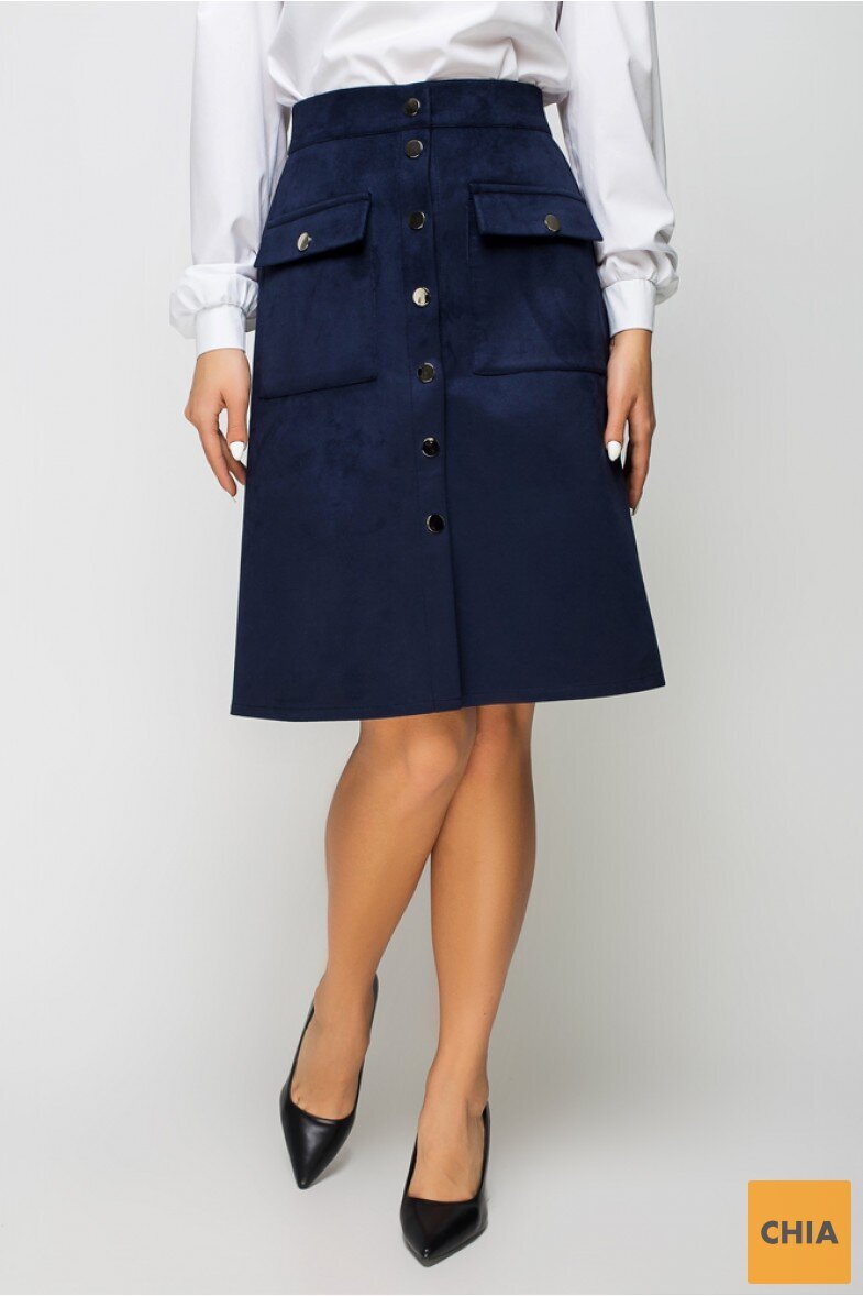 Юбка Изи синий