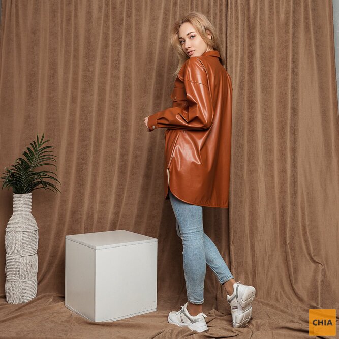 Рубашка Ксюша терракот