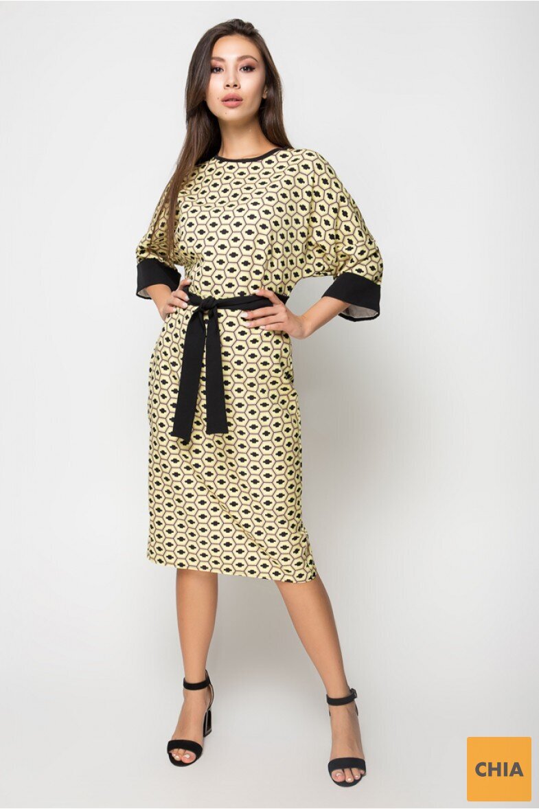 Платье Ника бежевый