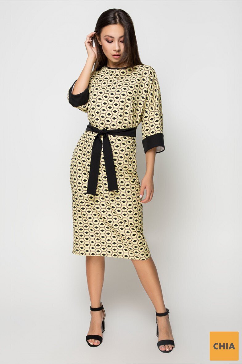 Платье Ника бежевый