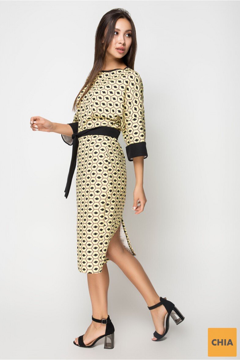 Платье Ника бежевый