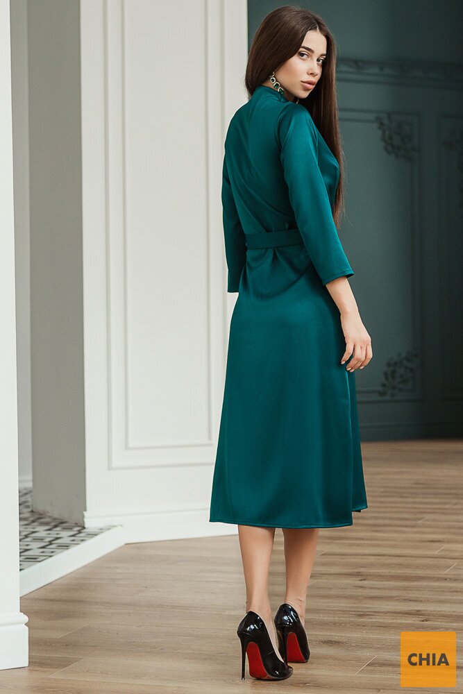 Платье Вечер зеленый