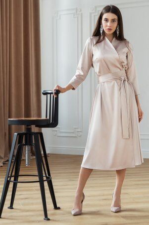 Платье Вечер бежевый