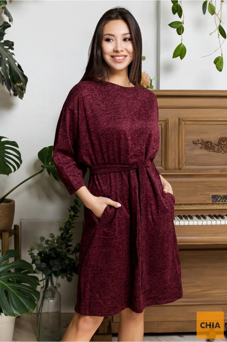 Платье Бони бордо