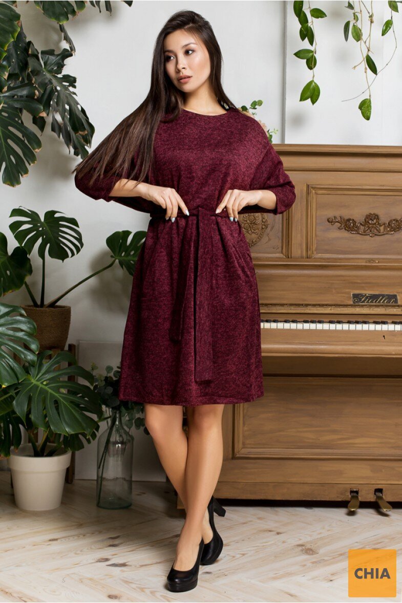 Платье Бони бордо