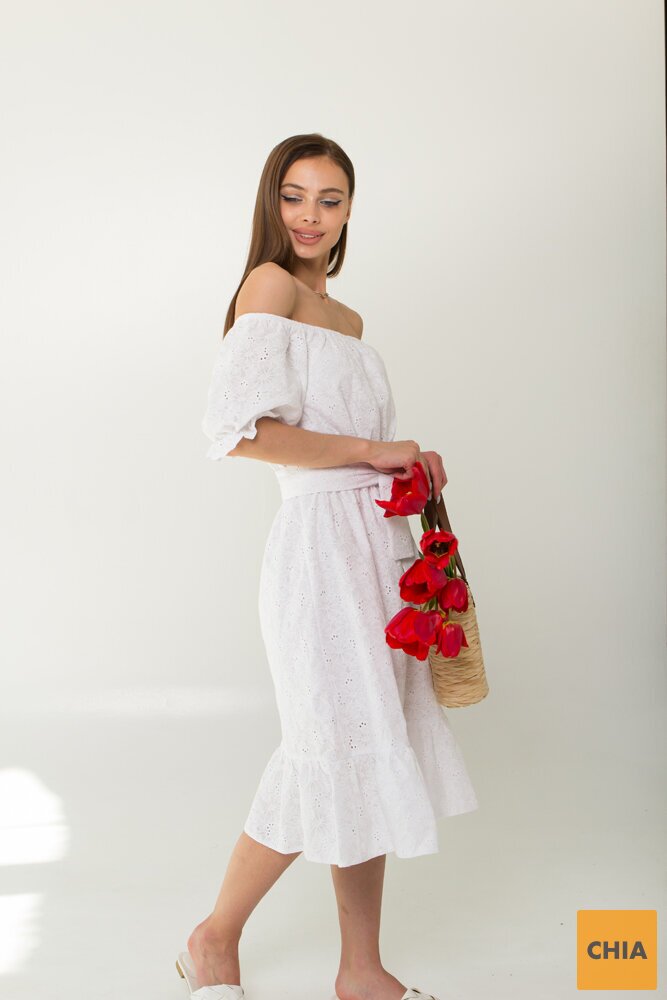 Платье Ажур белый