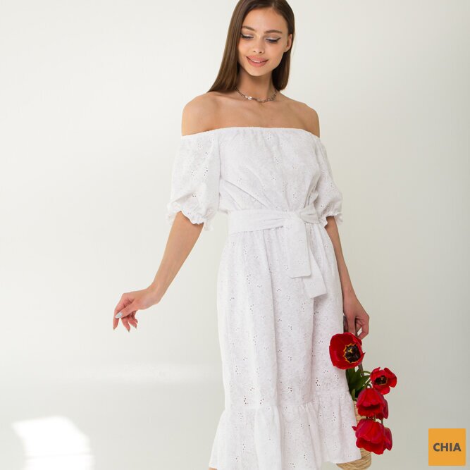 Платье Ажур белый