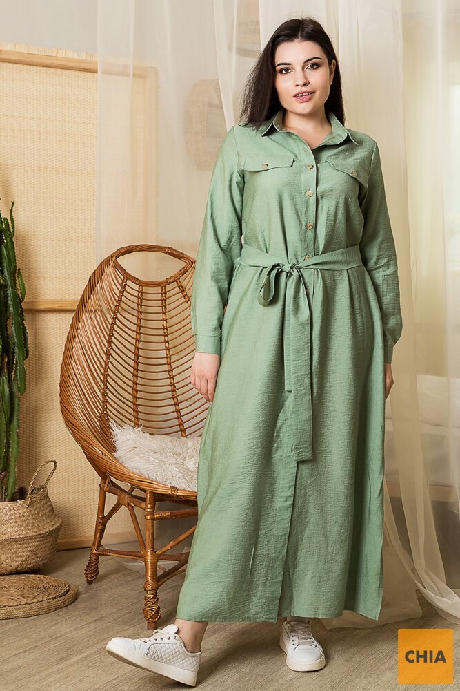 Платье Ада мятный