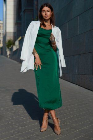 Jadone Fashion: Платье Калипсо зеленый - фото 1