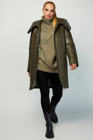 Miledi: Куртка В 728 хаки 101684 - фото 1