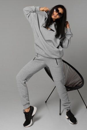 Jadone Fashion: Брюки Маккартни серый - фото 1