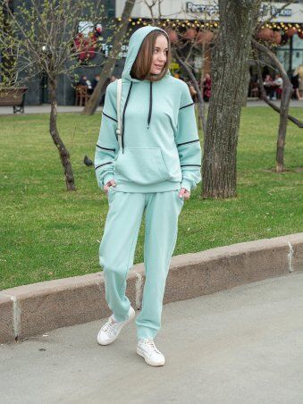 InRed: Худи oversize "SNAKE" мятное 7743 - фото 6