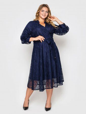 Vlavi: Нарядное платье Рина синее 133703 - фото 1