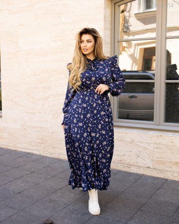 Платье Осень 2021 Сейбл