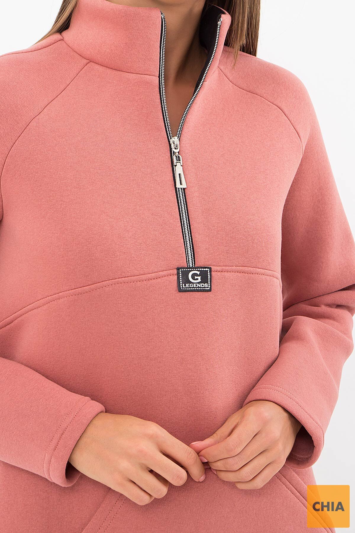 Платье Айсин д/р розовый персик