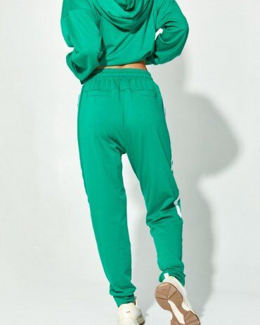 ISSA PLUS: Спортивные штаны 12911_зеленый - фото 3