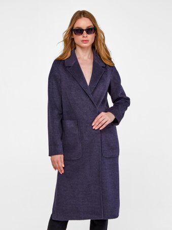 Пальто Дельфина микроворс ультрафиолет