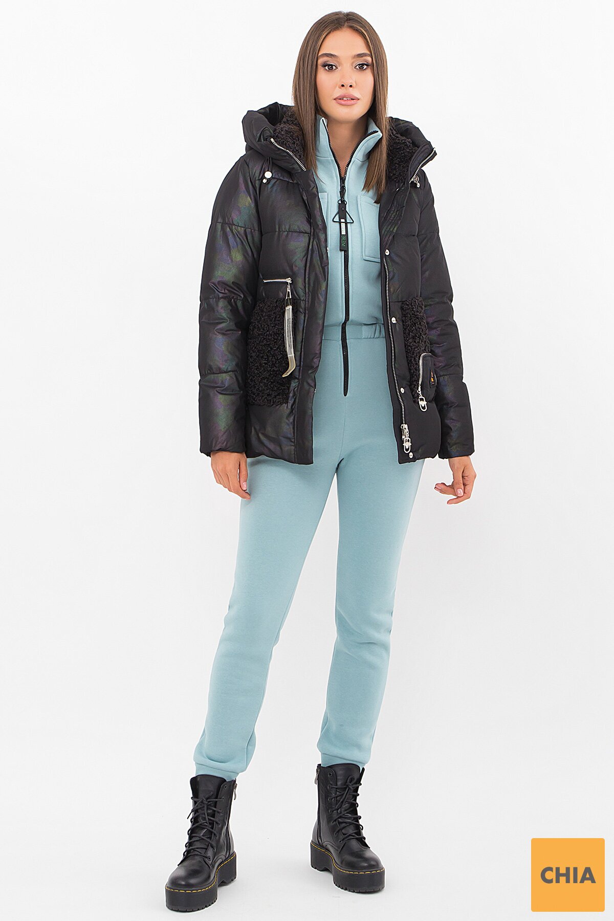 Куртка 371 01-черный