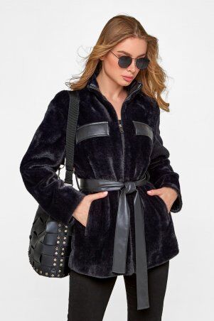 Пальто-рубашка Гранде черный