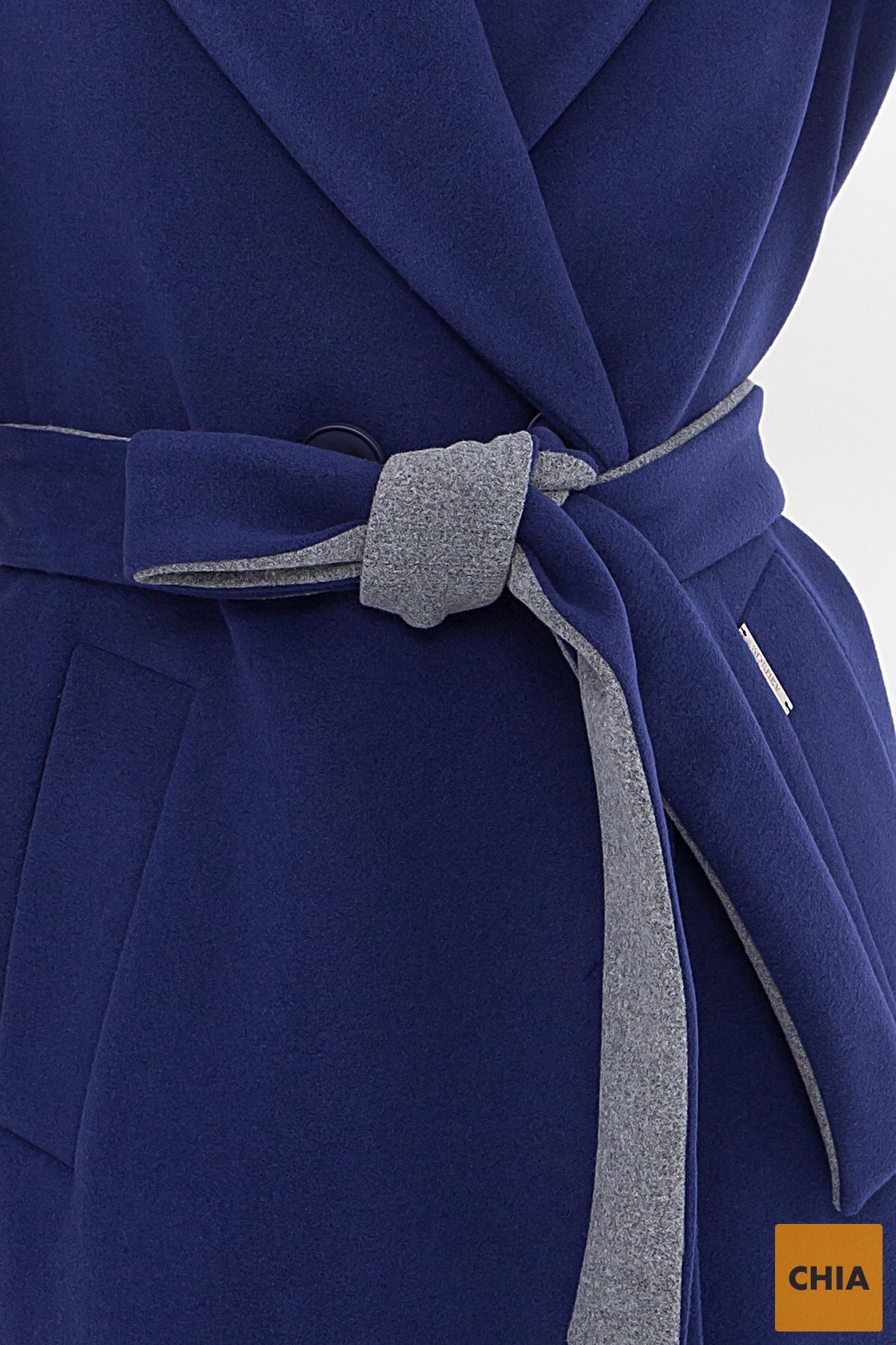 Пальто П-425-90 (2) 241/071 т.синий-серый